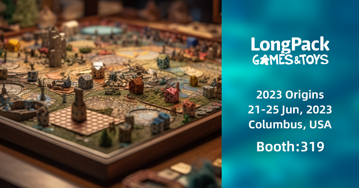 Discover LongPack Toys at Origins Game Fair LongPack Toys